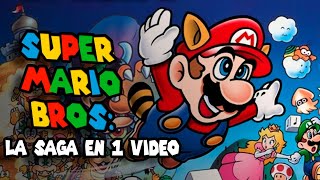 Super Mario Bros  La Saga en 1 Video [upl. by Aihsotan174]