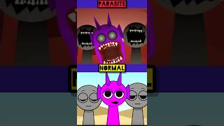 INCREDIBOX SPRUNKI PARASITE MOD NORMAL VS HORROR VERSION [upl. by Annaoy]