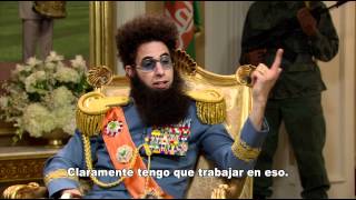 EL DICTADOR  Entrevista de Larry King al Almirante General Aladeen [upl. by Releyks730]