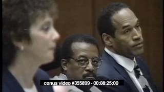 OJ Simpson Trial  March 21st 1995  Part 1 [upl. by Lanoil840]