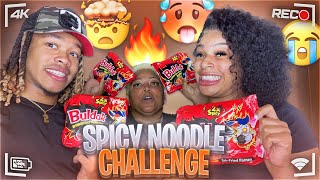 SPICY NOODLE CHALLENGE [upl. by Ecadnarb]