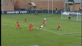 MWC Womens Soccer New Mexicos Elizabeth Lambert vs BYU [upl. by Bozuwa]