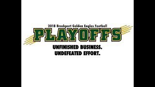 2018 Brockport Football NCAA Playoff Highlights  Round 1 [upl. by Ludie]