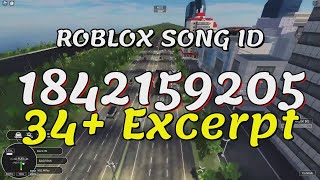 34 Excerpt Roblox Song IDsCodes [upl. by Cousin]