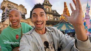 RIDING EVERY RIDE AT DISNEYLAND PARIS IN ONE DAY [upl. by Coop238]