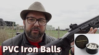 Shooting a HDX68 with HomeDefence24 Iron balls [upl. by Constance]