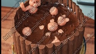 Schweinchen im Duplo Matschkübel Torte [upl. by Olonam294]