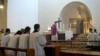 Tridentinische Messe  Traditional Latin Mass Zwölf Apostel Berlin Reminiscere X [upl. by Durkee92]