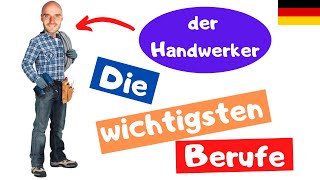 Berufe  Learn German  Deutsch lernen [upl. by Khajeh]