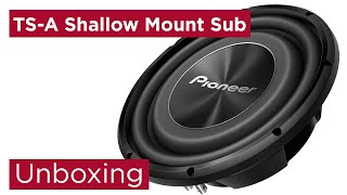 Pioneer  TSA Shallow Mount Subwoofer Family  Unboxing [upl. by Abdella]