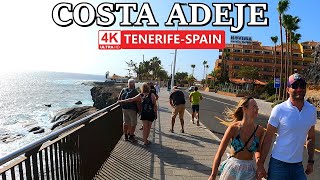 TENERIFE  COSTA ADEJE  Visiting Several Places with Perfect Weather 🌞 4K Walk ● February 2024 [upl. by Llevron]