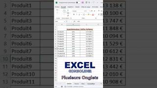 Comment Consolider Plusieurs Onglets Excel [upl. by Rolan281]