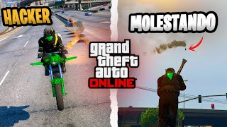 UN HCKER Nos INTENTO ELIMINAR En Gta 5 Online💀 [upl. by Roter]