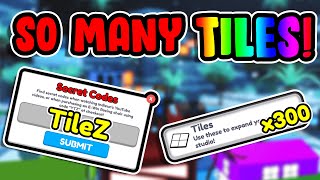 BEST WAYS TO GET TILES QUICK YouTube Simulator Z  Roblox [upl. by Onimod33]