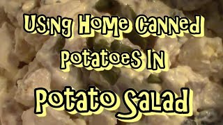 Canned Potato Salad [upl. by Aiyekal]