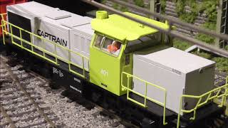 Modellbahn H0  Lokvorstellung 1 Piko Expert G1206 Captrain  model railway german Train POV 鉄道模型 [upl. by Ysak]