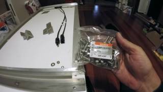 Renogy Solar Panel Installation  SUPER EASY Homemade Solar Panel Mount part 1 [upl. by Dorman]