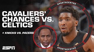 Stephen A says hed be SHOCKED if Cavaliers won more than one game vs Celtics  SportsCenter [upl. by Portwin]