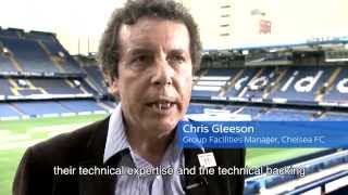 Chelsea FC the first premier league club to install the ArenaVision LED lighting system [upl. by Suzann]