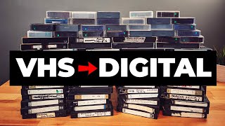 VHS to Digital How to Convert Your VHS Tapes [upl. by Feltie]