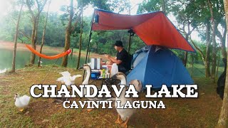 SOLO Camping Chandava Lake Resort and Resto  Cavinti Laguna I Lake Side Campsite travel [upl. by Libby718]