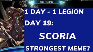 ONE DAY ONE LEGION 19 Anacharis Scoria deck  Mechanicum  Strongest meme [upl. by Nally499]