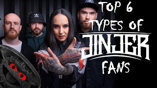 Top 6 Types of Jinjer Fans Wallflowers Discussion [upl. by Tecu]