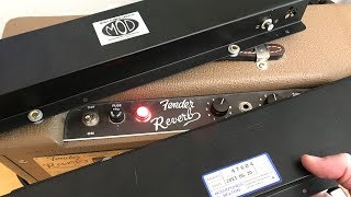 MOD Vs Accutronics reverb tanks [upl. by Anaahs]