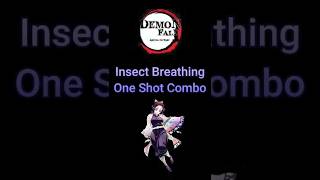 Insect breathing Best 1Shot Combo roblox demonfall demonslayer [upl. by Helas]