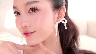 Igari Jelly Makeup 🍧  girl chat grwm [upl. by Neilla]