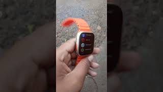 T800 ultra smartwatch sim card insert caise kare reaction dubaifashion techwatch fact gonevira [upl. by Paynter]