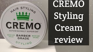 Cremo styling cream review [upl. by Lilhak221]