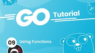 Go Golang Tutorial 9  Using Functions [upl. by Koenig]