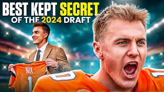 Bo Nix is the HIDDEN GEM of the 2024 Draft [upl. by Kyne]