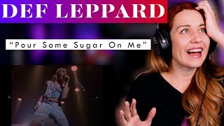 Pour some sugar on me Yes please Vocal ANALYSIS of Def Leppard [upl. by Enoved]