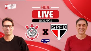 Live pós Corinthians 1 x 2 São Paulo Acabou o tabu [upl. by Reddin]