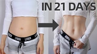 Get Abs in 21 DAYS  12 Min Beginner Friendly Abs Workout No Jump No Equipment [upl. by Cargian]