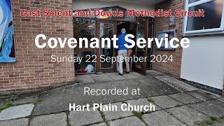 DIGITAL CHURCH  for week beginning 22092024  COVENANT SERVICE at HART PLAIN CHURCH [upl. by Kcirederf]