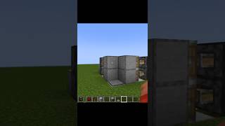 Redstone door in minecraft minecraft minecraftgameplay building minecraftbuilding [upl. by Gerardo735]