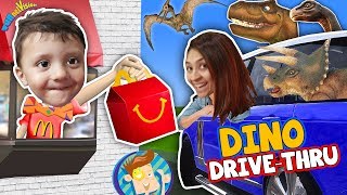 Dinosaurs in our House  McDonalds Magic Trick 4 Mommy FUNnel Vision Vlog New Room Tour [upl. by Nageet]