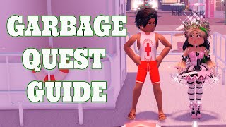 Royale High Wave 2 Garbage Quest Guide All LocationsSUPER EASY [upl. by Aanas]