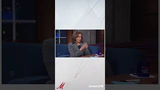 Watch Kamalas Brain Glitch on Stephen Colbert While Rambling About Dreams When Asked About Biden [upl. by Stinson46]