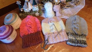 6 DIYDIE  ZOPF Mützen Beanies long Beanies Mini bis XXL  STRICKEN leicht gemacht 1 [upl. by Nylodnew]