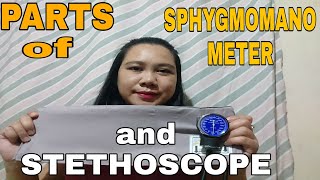 Parts of Sphygmomanometer and Stethoscope [upl. by Enisaj]