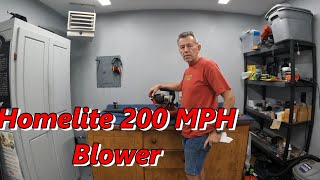 Homelite 200mph Blower Step by Step Repair [upl. by Bernat]