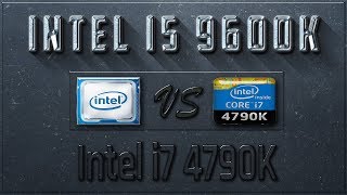 Intel i5 9600K vs i7 4790K Benchmarks  Test Review  Comparison  Gaming  10 Tests [upl. by Ginzburg]