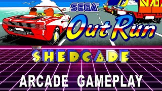 Outrun 1986  Arcade Gameplay HD [upl. by Aneda]