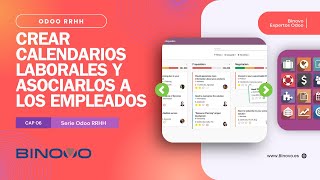 ODOO RRHH  Tutorial 06 📌 Crear calendarios laborales en Odoo y asociarlos a los empleados [upl. by Farrica]