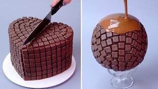 Quick amp Easy Chocolate Cake Decoration Recipe  So Yummy Chocolate Cake Hacks  Transform Cake [upl. by Kassey110]