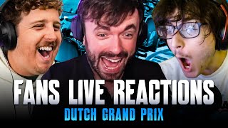 Fans Live Reactions to the 2024 Dutch Grand Prix [upl. by Greenes852]